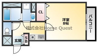 【間取り】 | 朝風マンション2番館