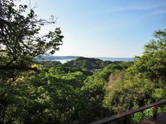 オーシャンビュー！高台の閑静な住宅地にある相模湾が一望できる住宅の展望