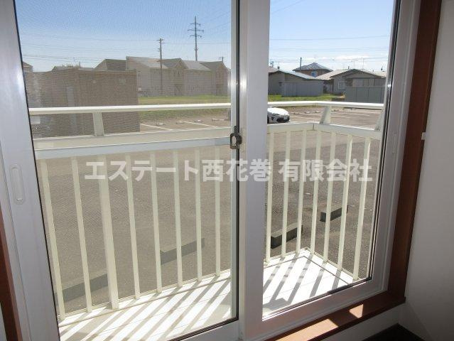 グレイス桜台のバルコニー