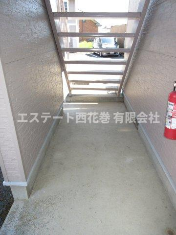 グレイス桜台のその他|玄関横には専用に近い物置スペースがあります