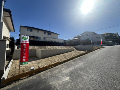 【前面道路含む現地写真】 | 生駒市生駒台南　全2区画