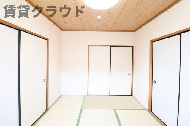 コンフォールＡの和室|日本らしい落ち着いた雰囲気の和室です