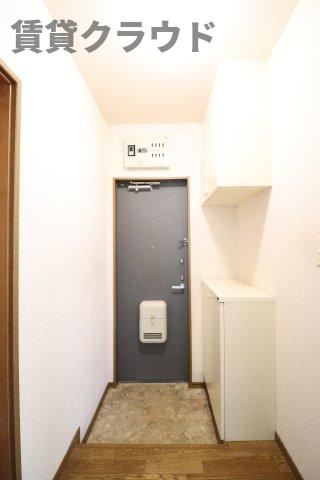 コンフォールＡの玄関|落ち着いた玄関です