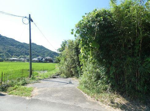 木佐上　土地の前面道路含む現地写真