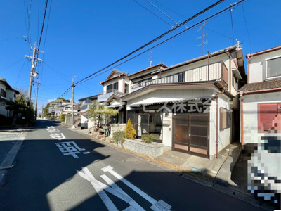 【前面道路含む現地写真】 | 磐田市見付河原町　中古住宅 | 前面道路含む現地写真です