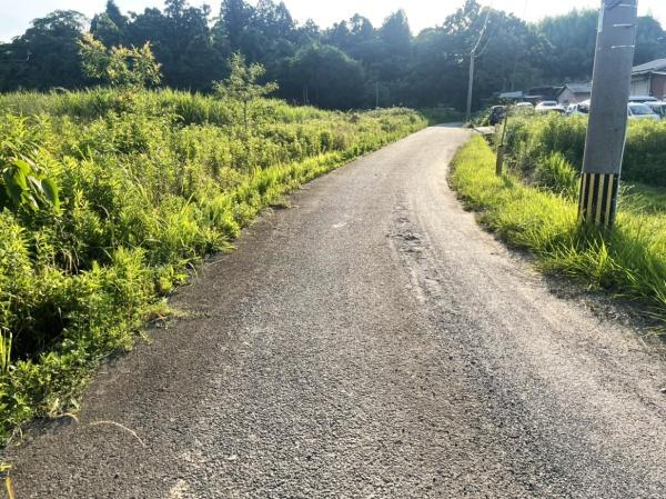 馬場　土地の前面道路含む現地写真