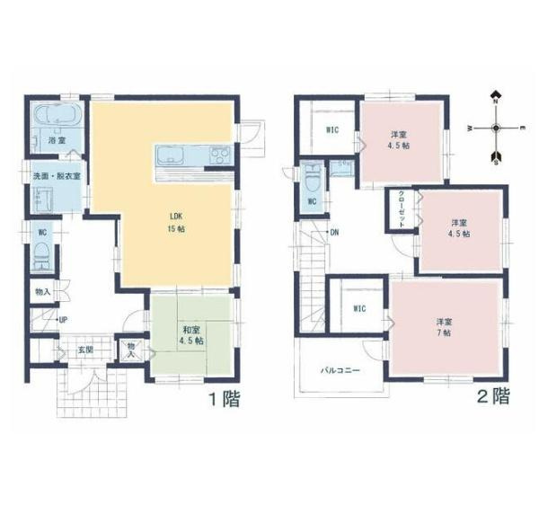 大分市明磧町１丁目の中古一戸建の間取り|※図面と現況が異なる場合は、現況を優先。