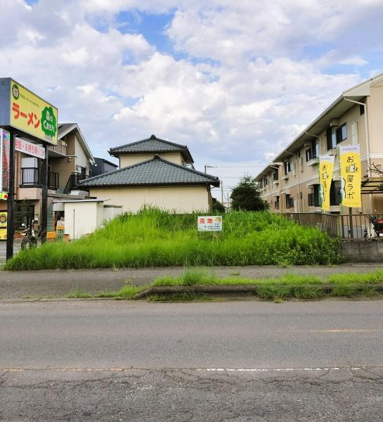 大在北３丁目土地の前面道路含む現地写真|2023年7月撮影