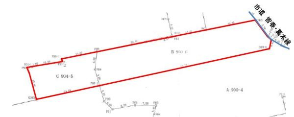 葛木　土地の土地図|※図面と現況が異なる場合は、現況を優先。