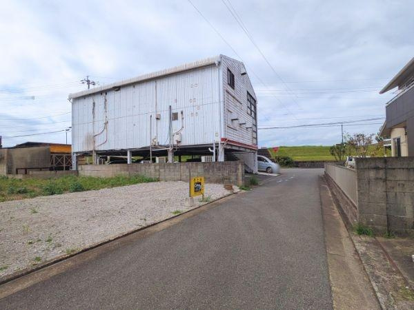 今津留　土地の前面道路含む現地写真|前面道路を含む現地写真