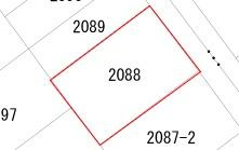 徳島二丁目　土地の土地図|※図面と現況が異なる場合は現況を優先させていただきます。