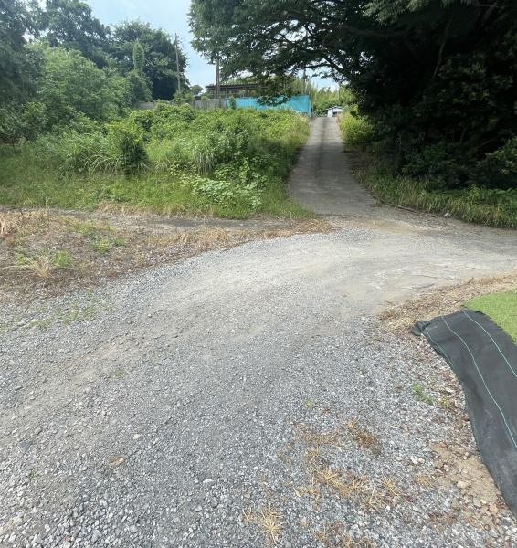 羽田　土地の前面道路含む現地写真