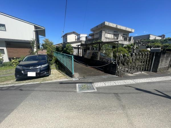 駄原　土地の前面道路含む現地写真
