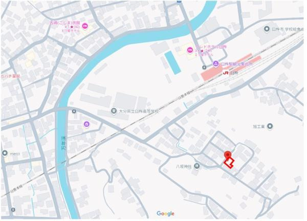 臼杵市海添　土地の土地図|※図面と現況が異なる場合は、現況を優先させていただきます。