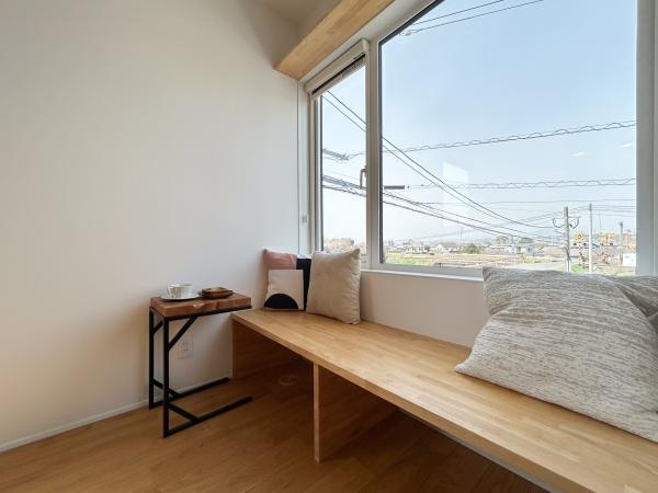 片島　モデルハウス物件の居間・リビング|家族とゆったりした時間を過ごせる空間♪