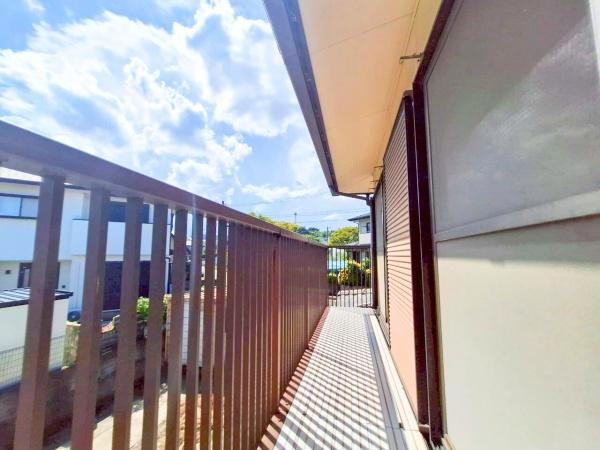政所　中古戸建のバルコニー|日当たり良好のバルコニー