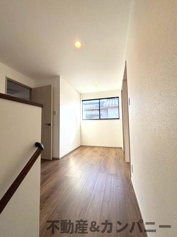 カゾクの家。立地の良いデザイン住宅。のその他|2階廊下