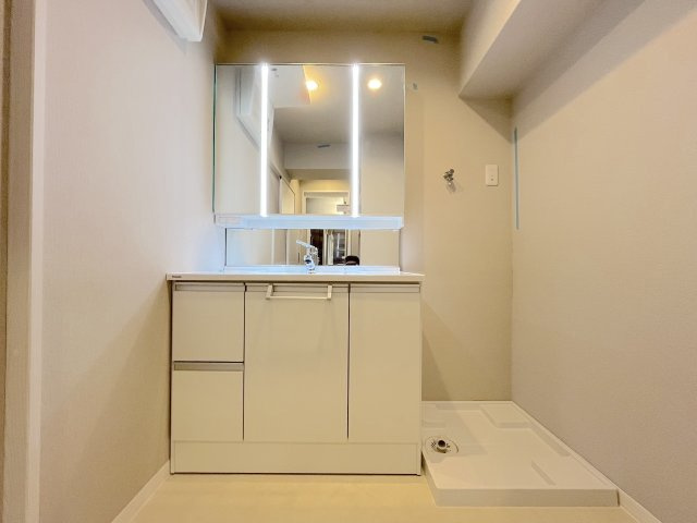 ダイアパレスビューパーク前原の独立洗面台