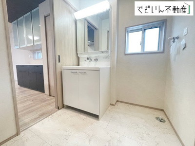 【独立洗面台】 | ワイウッドコート熊谷市石原第4期  戸建住宅 | ≪7号棟≫
現地(2025年9月撮影)