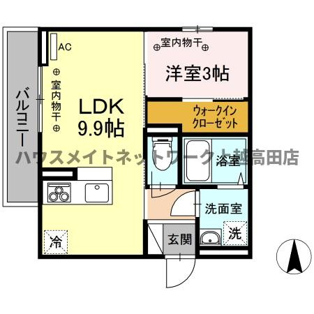 ナゴミエル/エミアス ナゴミエルの間取り|間取図