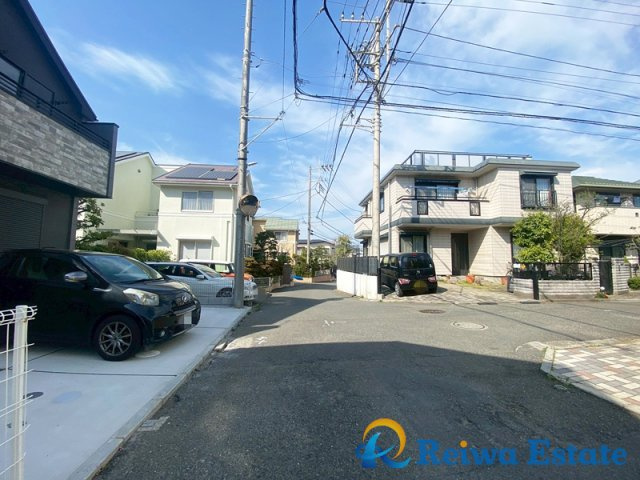 新築戸建　茅ヶ崎市菱沼海岸の前面道路含む現地写真