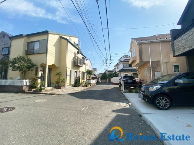 新築戸建　茅ヶ崎市菱沼海岸の前面道路含む現地写真