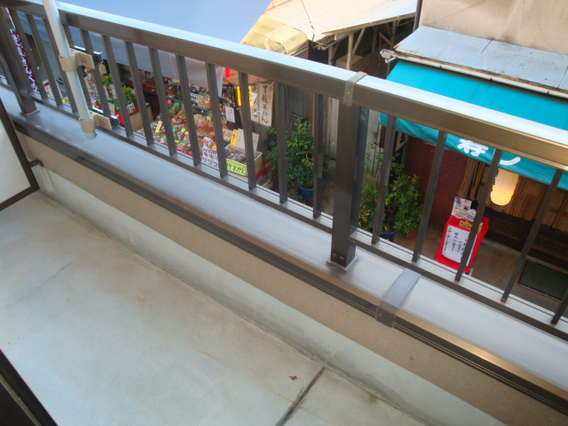 ハイムSのバルコニー