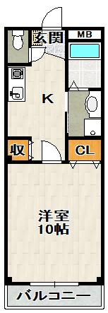 ハイムSの間取り