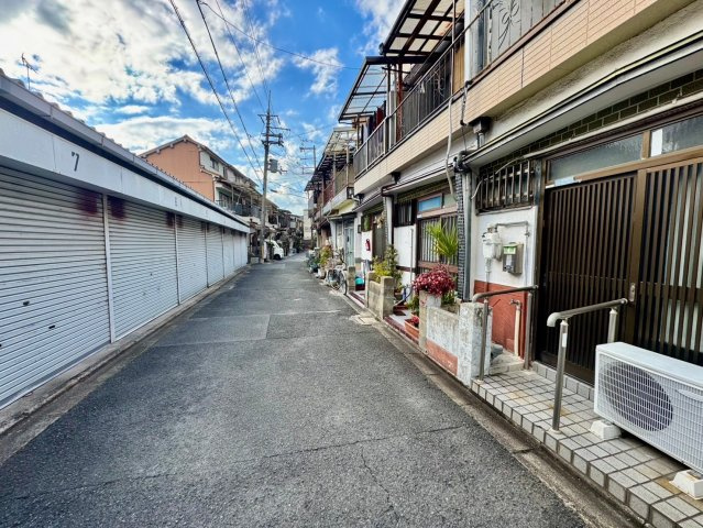 守口市金田町1丁目の前面道路含む現地写真|前面道路：南約4.0ｍ