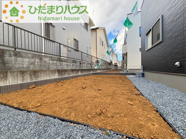 熊谷市石原　第4期　分譲一戸建て　ワイウッドコート　07の庭|日当たりの良い庭でガーデニングや家庭菜園を始めてみてはいかがでしょうか？
充実した毎日をおくれます(^^♪								
