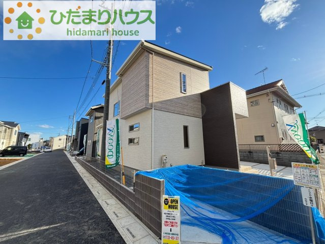 熊谷市石原　第4期　新築一戸建て　ワイウッドコート　12の外観|角地につき日当たり・通風良好◎