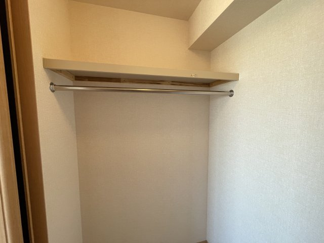 パークハイム柊山の収納|別部屋同一間取りのお写真となります。