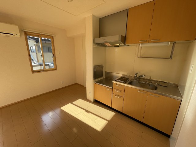 パークハイム柊山のキッチン|別部屋同一間取りのお写真となります。