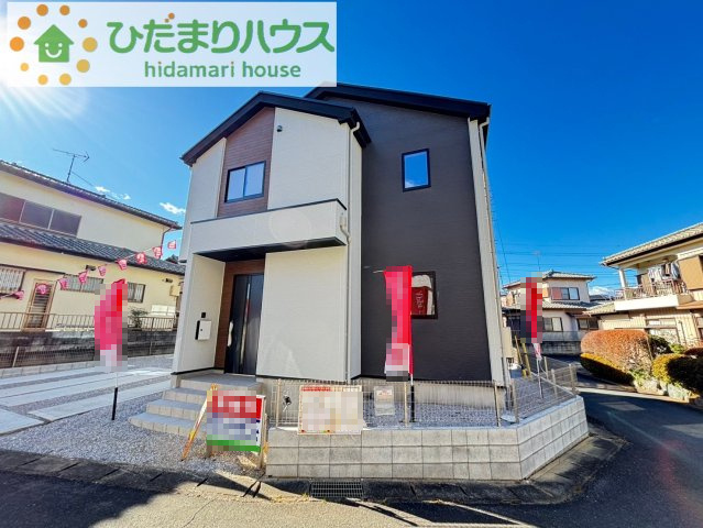嵐山町川島　14期　未入 居一戸建て　ずっとプラス　01の外観|スタイリッシュでお洒落な外観です！
