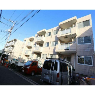 【外観】 | Ｌｓレジデンス高円寺 | 鉄筋コンクリート造のがっちりとした建物。