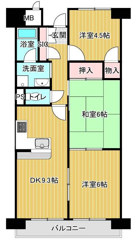 ユタカ第二ビルの間取り
