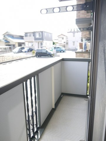 LaForet結城　Aのバルコニー
