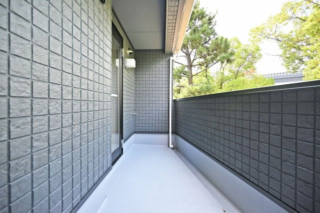 ハッピータウン伊丹瑞穂町6丁目新築一戸建てのバルコニー|2階ランドリースペースに隣接している外部水栓付きバルコニーです。