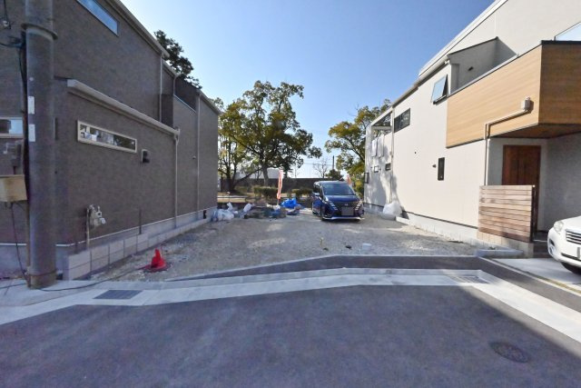 ハッピータウン伊丹瑞穂町6丁目新築一戸建ての外観|B号地現地外観写真です。