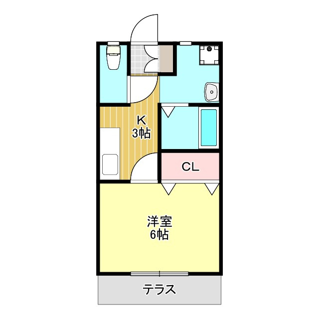 コーポ・エルの間取り
