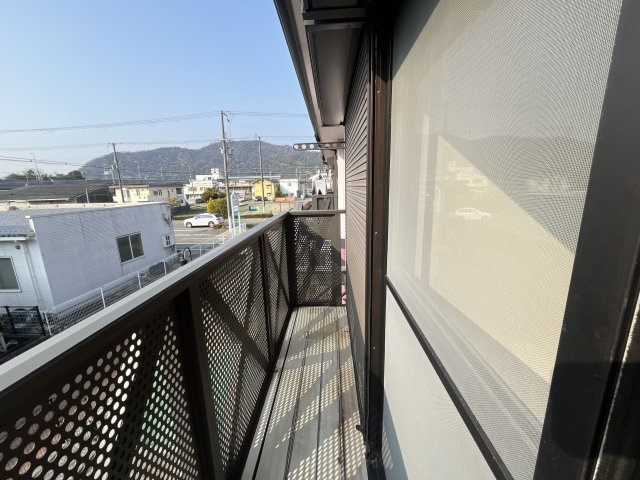 アイネスOKAMOTOのバルコニー