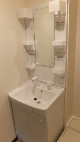 【独立洗面台】 | レオネクスト園