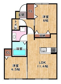 【間取り】 | ベルフルール