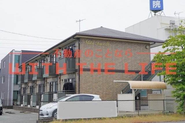 ミカハウスⅡ【10，000円キャッシュバック対象物件】の外観|外はこのようになっています