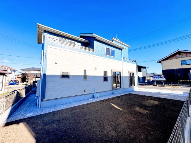 藤岡市下栗須町　新築住宅 ２号棟の外観