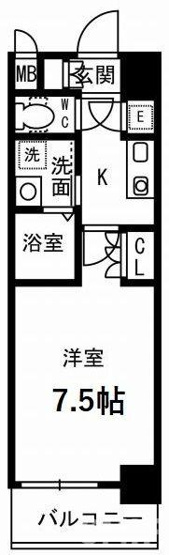 【間取り】 | エステムヒルズ新大阪 