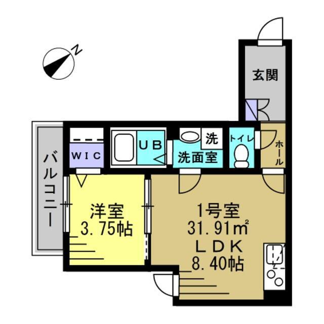 AJ津田沼Ⅴの間取り