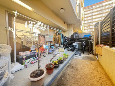 【庭】 | レピア高石千代田 | テラス、専用庭が付いています