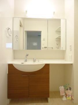 エルヴィリア野田の洗面所|洗面