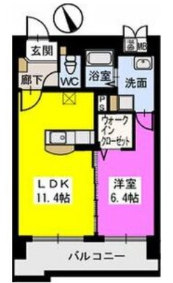 ベスタ櫛原の間取り|使い勝手の良い間取りです♪